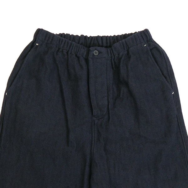 GUPTIHA　 TEORI Cotton Herringbone  Easy Taper　Black　送料無料