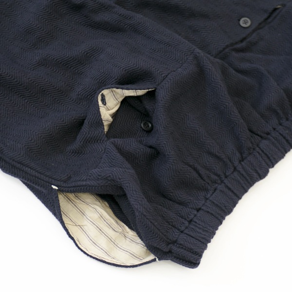 GUPTIHA　 TEORI Cotton Herringbone  Easy Taper　Black　送料無料