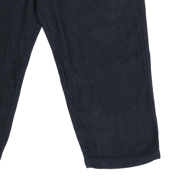 GUPTIHA　 TEORI Cotton Herringbone  Easy Taper　Black　送料無料
