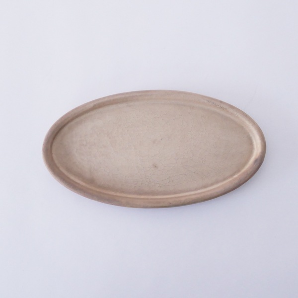 モ*ク様 瀬川辰馬 硫化銀彩 大皿 瀬川辰馬 硫化銀彩 丘皿M A Φ22cm