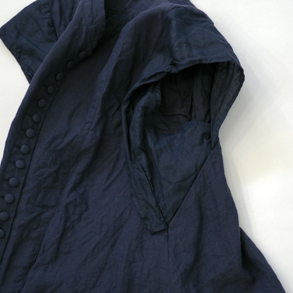 HALLELUJAH　ハレルヤ　ヴィクトリア時代ブラウス　Navy　　送料無料