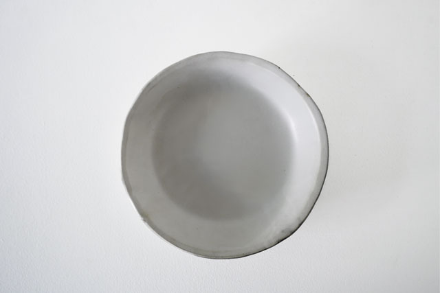 馬場勝文　土マットリム深鉢　Φ21ｃｍ