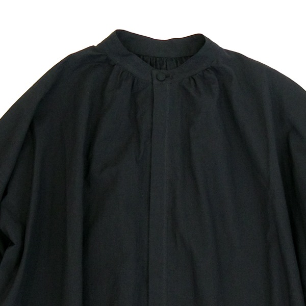 the last flower of the afternoon　透明な午後　 Flare blouse  Black　送料無料