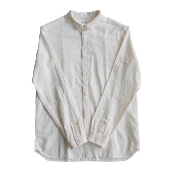 MITTAN　SH-03H カディシャツ（補強）　生成り　送料無料