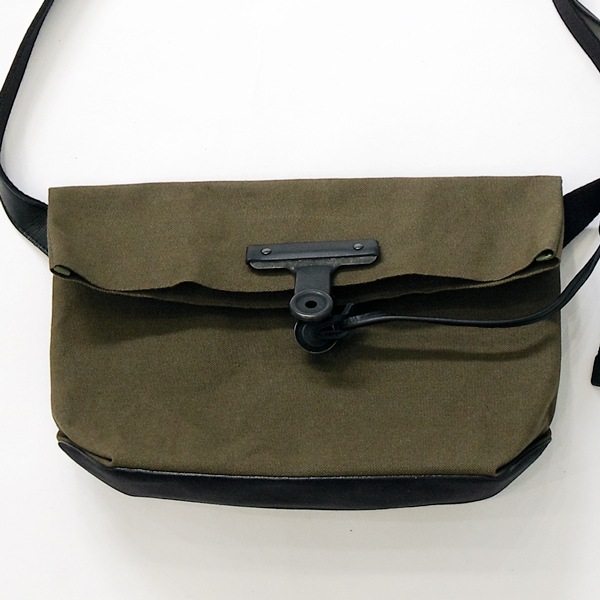 JINMON　CLIP shoulder small　khaki　送料無料