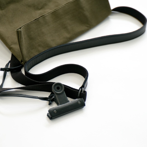 JINMON　CLIP shoulder small　khaki　送料無料