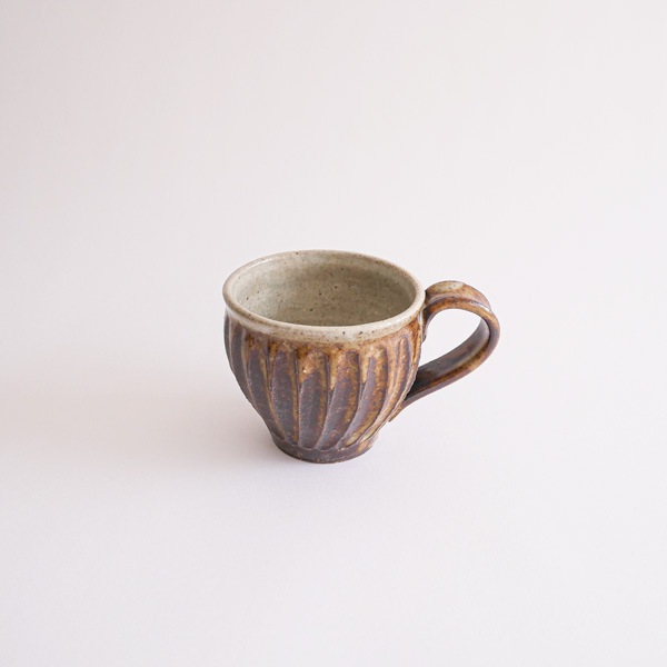 及川静香 削りマグカップ