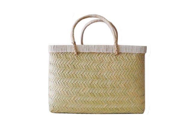 市場かご（補強あり）　大　　21×39ｃｍ