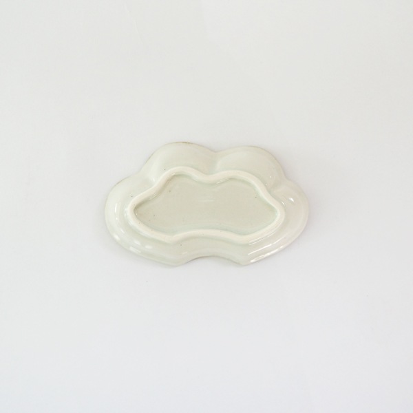 日高直子　雲形豆皿　A