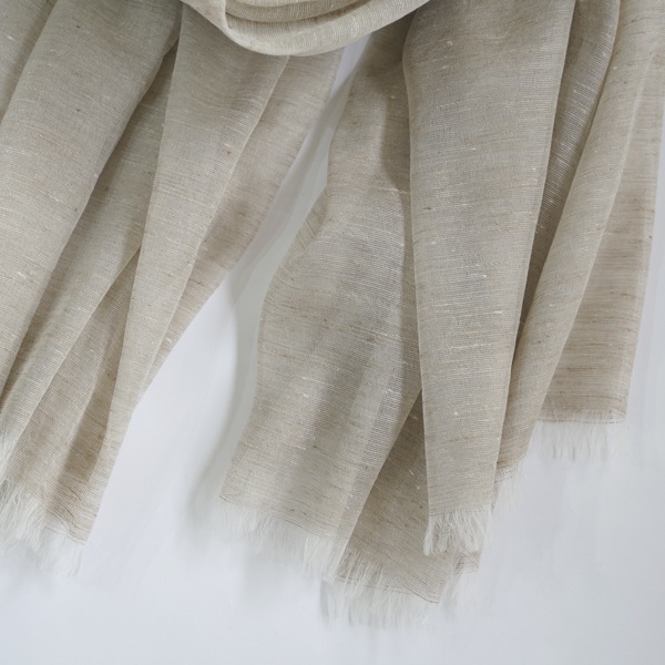 MITTAN　ナーシシルクショール　生成　送料無料