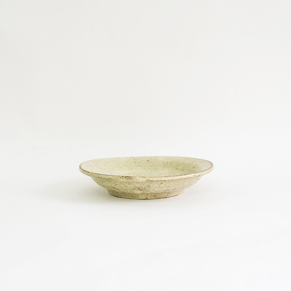 及川静香 及川静香 粉引4寸皿 Φ12cm