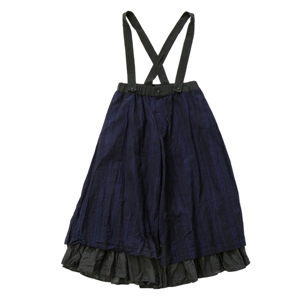 HALLELUJAH　ヴィクトリアン　パンタロン　Navy　stripe　送料無料