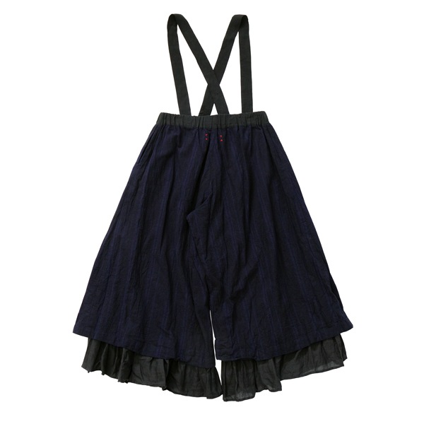 HALLELUJAH　ヴィクトリアン　パンタロン　Navy　stripe　送料無料