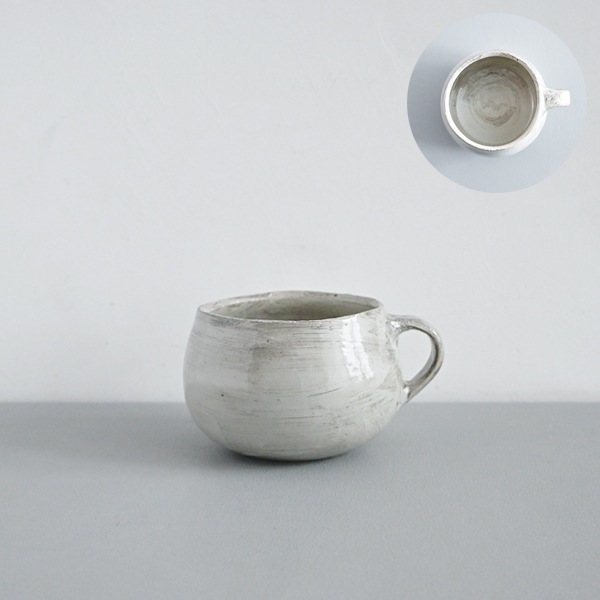 馬場勝文　刷毛目BHスープマグ