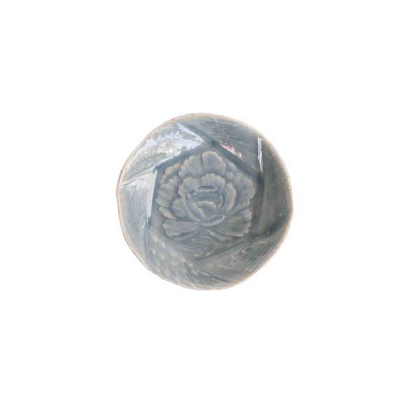 斉藤幸代　豆皿　うすルリ　Φ10ｃｍ