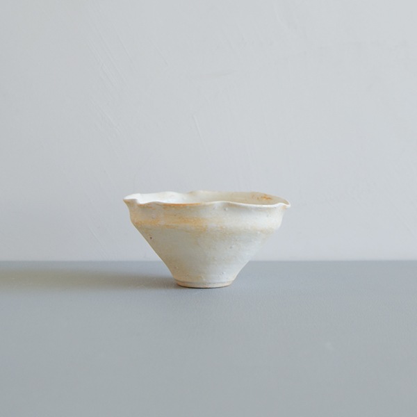 田中直純　磁化粧彩稜花深鉢  φ11cm　※送料無料対象外