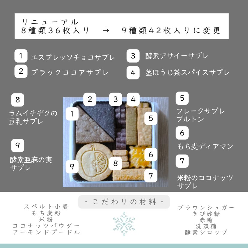 cooking　class kotaki&chibijam　クッキー缶（数量限定）　