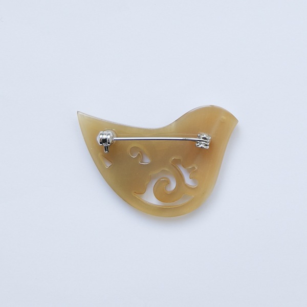 BISOU　おひさま鳥　ブローチ