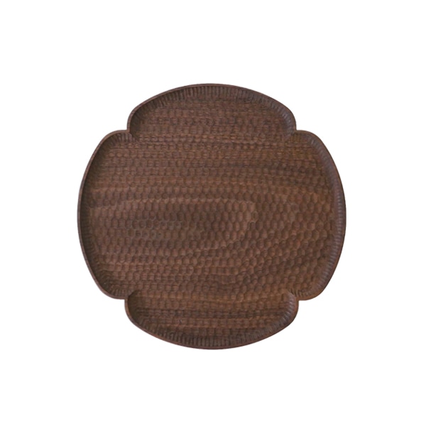 新品 木工房玄 高塚和則 花形パン皿 24センチ 桜 楽天市場】木工房玄 高塚和則 花形パン皿（大）24cm : on la CRU