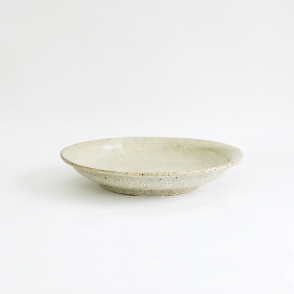 及川静香 及川静香 粉引6寸皿 Φ18cm