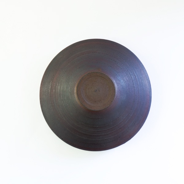 二階堂明弘 錆器ドラ鉢 Φ17cm （おまかせ）