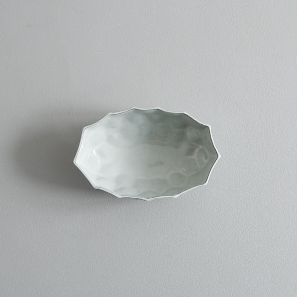 上國料正記　楕円鉢　小　Model・B　9×15ｃｍ