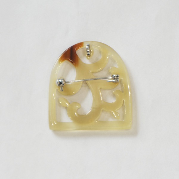 BISOU　光の木注ぐ　ブローチ