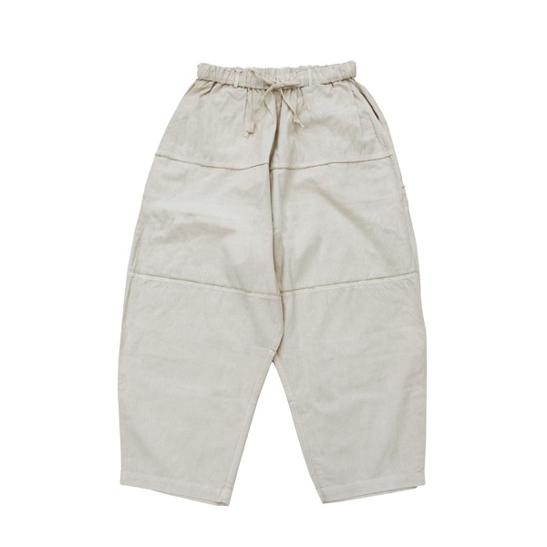 MITTAN ｜竹パンツ(PT-147B) ｜ ベンガラ白（ベンガラ染）