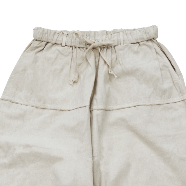 MITTAN ｜竹パンツ(PT-147B) ｜ ベンガラ白（ベンガラ染）