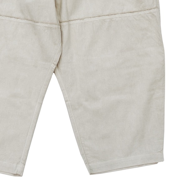 MITTAN ｜竹パンツ(PT-147B) ｜ ベンガラ白（ベンガラ染）