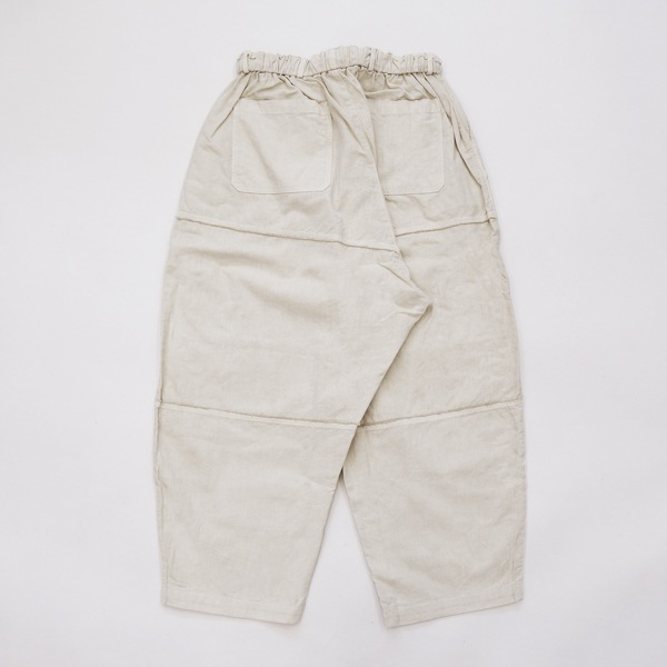 MITTAN ｜竹パンツ(PT-147B) ｜ ベンガラ白（ベンガラ染）