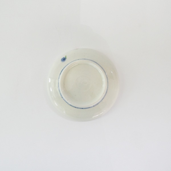 日高直子　4寸銘々皿 桃ころりん　B　Φ12.5cm