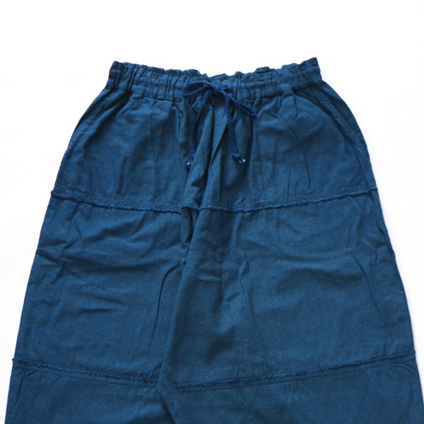 MITTAN　PT-115C　竹パンツ（草木染）　藍×胡桃　送料無料