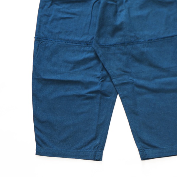 MITTAN　PT-115C　竹パンツ（草木染）　藍×胡桃　送料無料