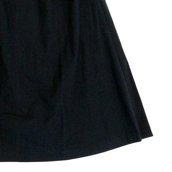 the last flower of the afternoon　拡がる詩  Flare skirt  Black　送料無料