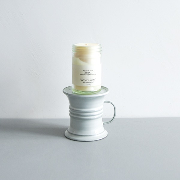 上國料正記　キャンドル台　H10cm