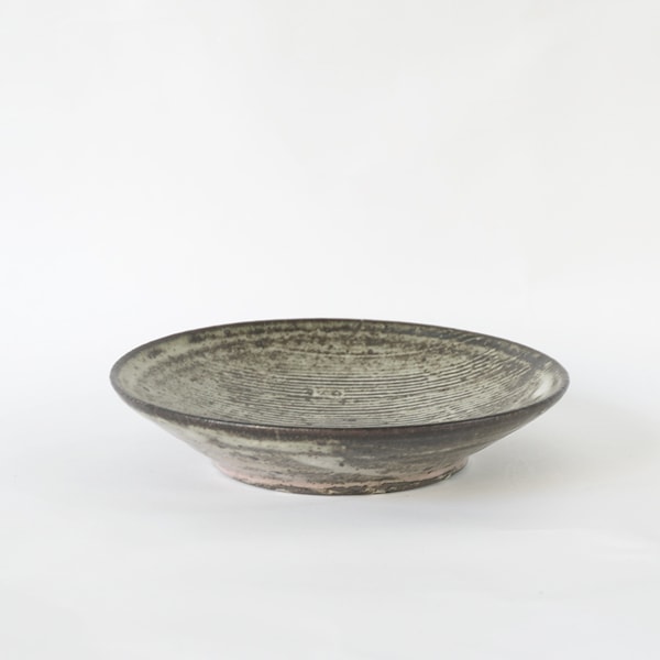 小野哲平 薪窯 7寸皿 C Φ21.5cm