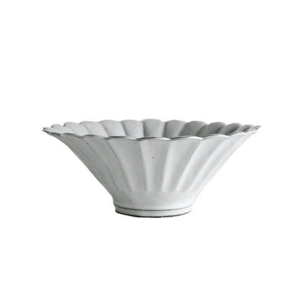 上國料正記　輪花大鉢　Φ21.5ｃｍ　Ｈ8ｃｍ