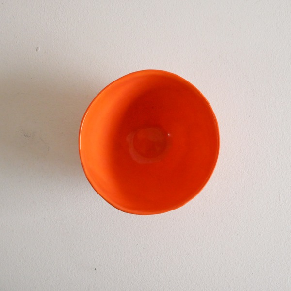 中囿義光　カラーボウル（オレンジ）