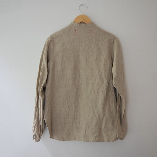 HALLELUJAH ハレルヤ ヴィクトリア時代シャツ Color：Flax Size