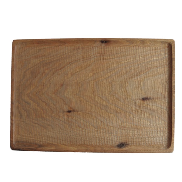 小沢賢一　くるみの木のトレー　28×40　（KT-317C）