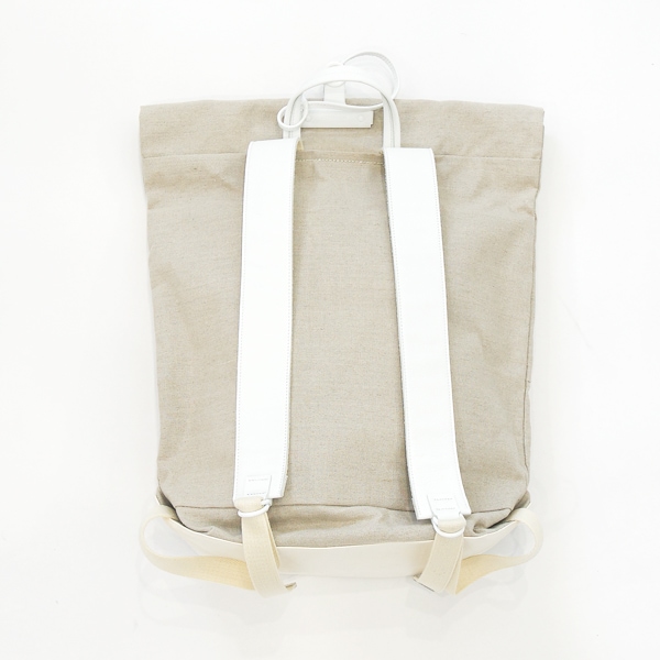 JINMON　｜CLIP Backpack large｜ White（linen）