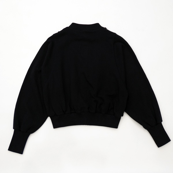 kijinokanosei  ニットブルゾン 　itomaki　BK