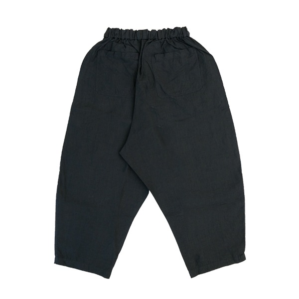 MITTAN　PT-117　大麻パンツ　高密度　墨黒　送料無料　