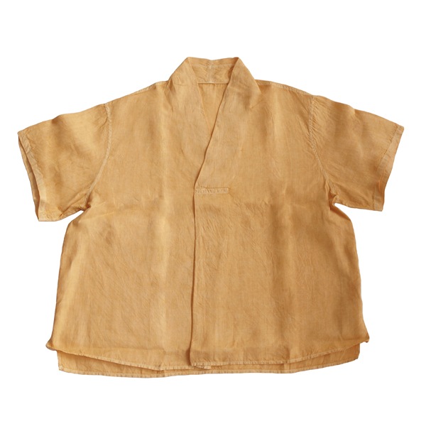 MITTAN　大麻プルオーバー 3　ベンガラ山吹（ベンガラ染）　送料無料　SH-100B