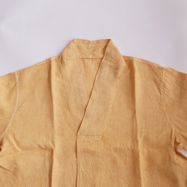 MITTAN　大麻プルオーバー 3　ベンガラ山吹（ベンガラ染）　送料無料　SH-100B