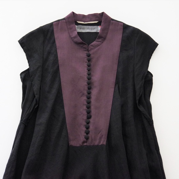 HALLELUJAH　ノースリーブローブ　1940年代 HALLELUJAH ハレルヤ ノースリーブローブ1940年代 Black 送料無料