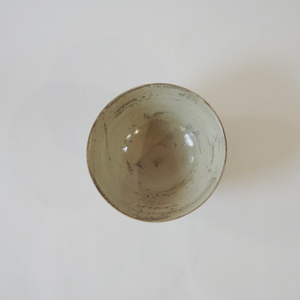 馬場勝文　刷毛目めし碗　大