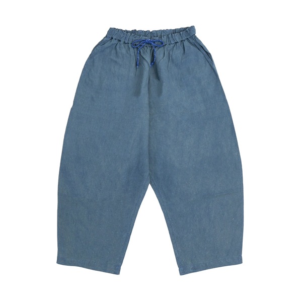 MITTAN　PT-117C　大麻パンツ　高密度　藍×胡桃　送料無料