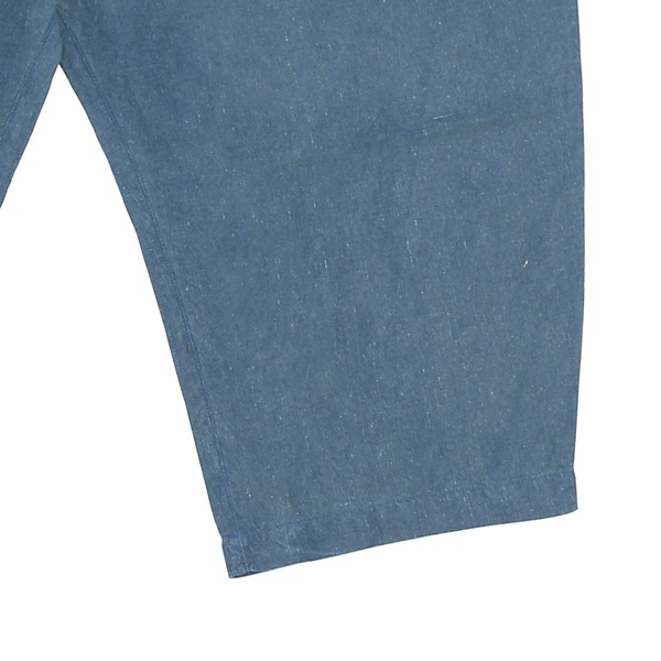 MITTAN　PT-117C　大麻パンツ　高密度　藍×胡桃　送料無料